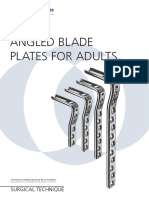 Angled Blade Plates For Adults: Surgical Technique