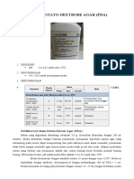 Media Potato Dextrose Agar