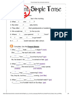 Present Simple Tense interactive worksheet-ksyahmi