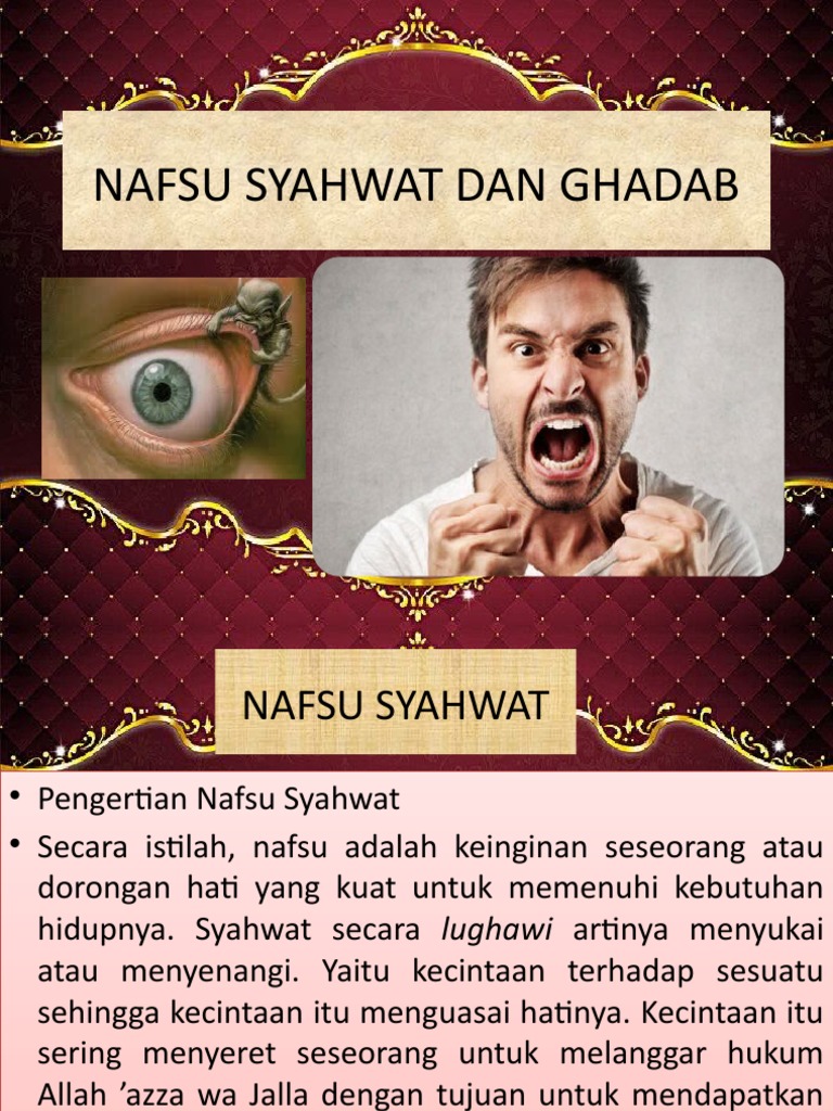 Nafsu Syahwat Dan Ghadab Pdf