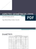 Aspectos Geométricos para Distribución en Planta