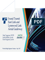 Sound Transit East Link and Lynnwood Link Aerial Guideway