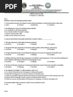 Midterm On EL 108 1st Sem 20-21