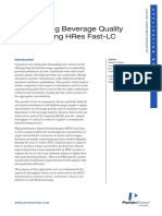 Accelerating Beverage Quality Control Using Hres Fast-Lc: Authors