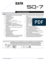 Technical Datasheet: Allen & Heath Limited Kernick Industrial Estate Penryn, Cornwall, TR10 9LU, UK