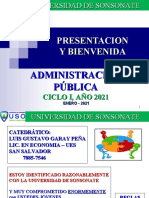 Presentación Catedra de Administración Pública Uso 2021