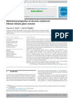 Mechanical Properties of Zirconia Reinforced Lithium Silicate Glass-Ceramic