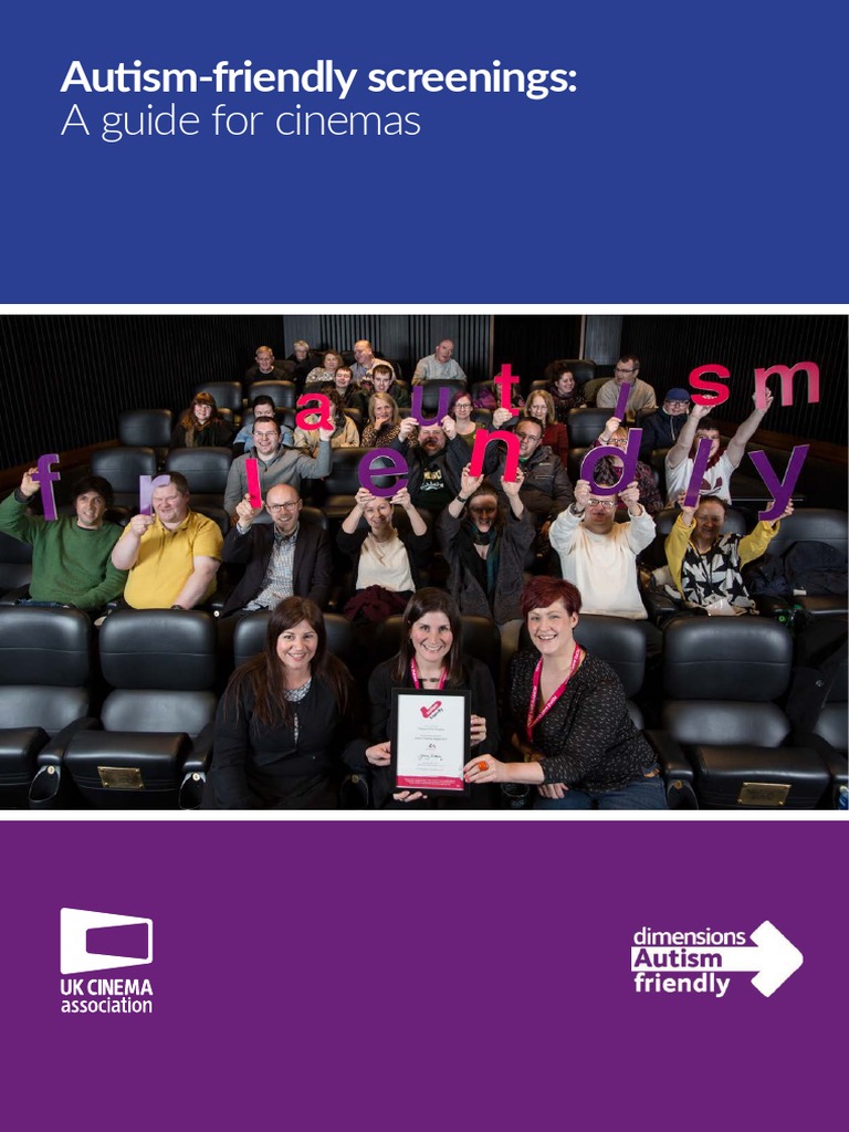 A Guide For Cinemas AutismFriendly Screenings PDF Movie Theater Autism