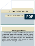 7.1 Fisiologi Kala IV