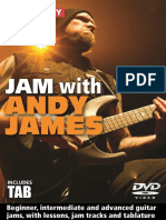 Jam With Andy James Tab Book