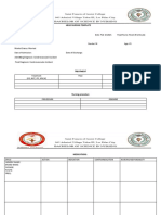 Head Nursing Template