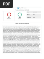 Plagiarism Scan Report: Plagiarised Unique