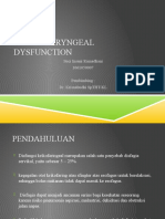 Cricopharyngeal Dysfunction