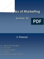 Principles of Marketing: Lecture-12