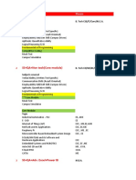 SS+QA+Technical: Course No - Course Module Stream