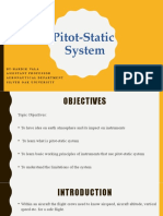 New Pitot Static System