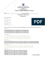 Assessment Math Module 1 & 2