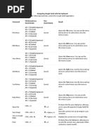 SimCity 4 Keyboard Controls Guide | PDF