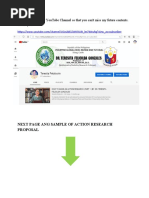 Free Sample of An Action Research Proposal