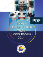 Türki̇ye Mobi̇lya Ürünleri̇ Mecli̇si̇ Sektör Raporu 2014