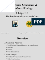 Managerial Economics & Business Strategy: The Production Process and Costs