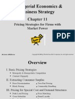 Managerial Economics & Business Strategy: Pricing Strategies For Firms With Market Power