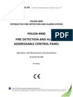 POLON 4900 Fire Detection and Alarm Addressable Control Panel