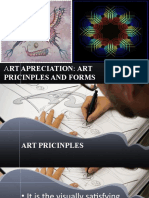 Art Apreciation Art Pricinples and Forms