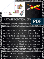 Art Apreciation Craft Art