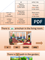A An Some Any Rooms and Furniture Vocabulary Grammar Drills 117654