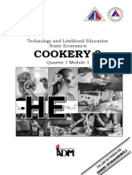 Cookery 9: Technology and Livelihood Education Home Economics