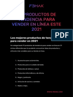 92 Productos de Tendencia para Vender en Línea Este 2021