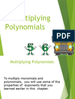 Multiplying Polynomials