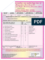 SSC Marksheet