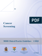 CPG Cancer Screening