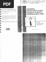 Osobine I Psiholoski Uvjeti Razvoja Djeteta Predskolske Dobi ...