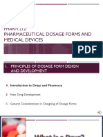 Introduction To Drugs and Pharmacy