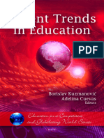 (Education in a Competitive and Globalizing World Series) Borislav Kuzmanović and Adelina Cuevas (Editors) - Recent Trends in Education (Education in a Competitive and Globalizing World Series)-Nova S