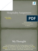 Hospitality Staff Guide