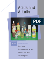 Unit 4 - Acids and Alkalis