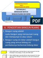 Permasalahan Bangun Ruang Sisi Datar