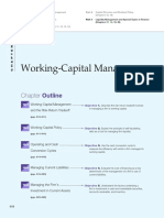 Working-Capital Management: Chapter Outline