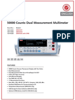 Counts Dual Measurement Multimeter: Datasheet