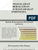 Permasalahan Keberagaman Dalam Masyarakat Indonesia