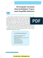 Bab 5 Mewaspadai Ancaman Terhadap Kedudukan Negara Kesatuan Republik Indonesia (2)