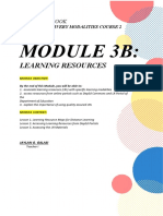 Module 3B Study Notebook