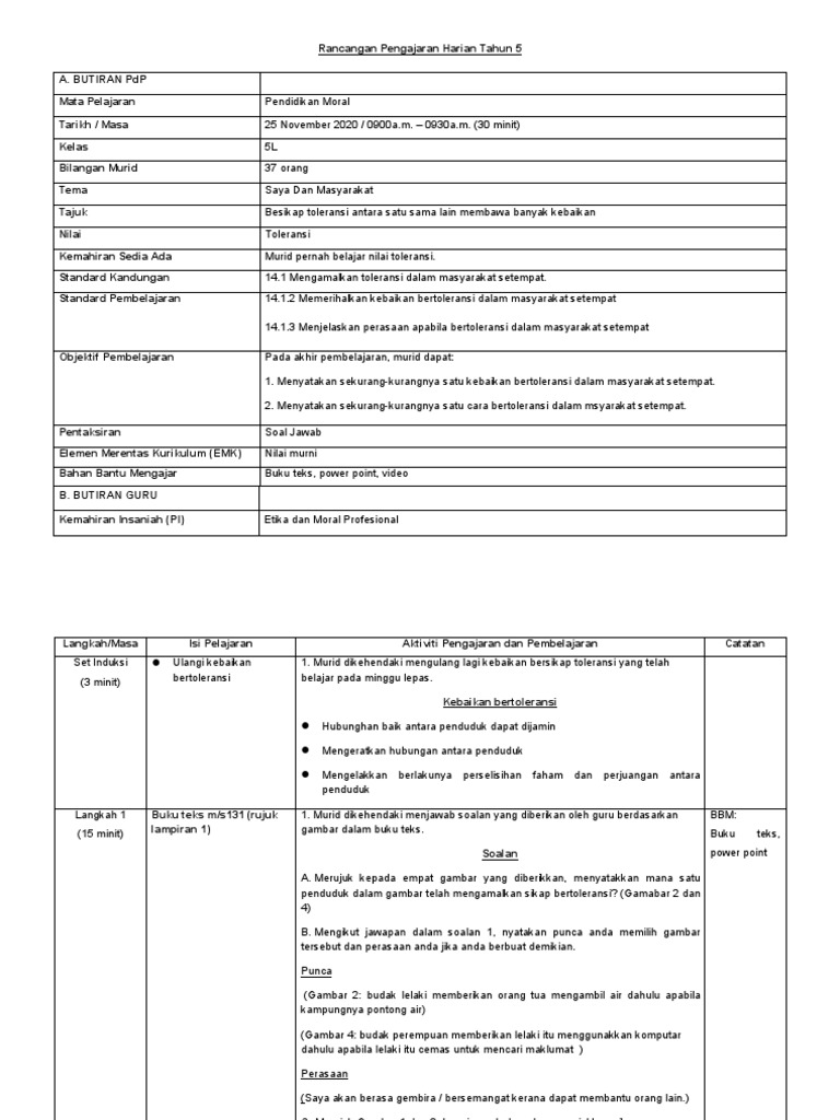 Rph Pmtahun 5 25 11 2020 Pdf