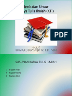 Kuliah-2 Jenis Dan Unsur Karya Tulis Ilmiah (Skripsi) DIV Akp 2020