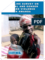 Gender-Based Violence Report Analyzes Cases in Rwanda