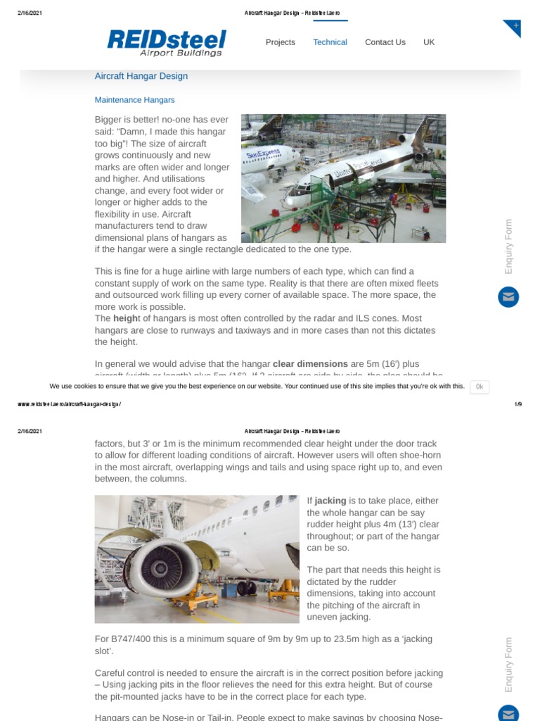 Aircraft Hangar Design Reidsteel Aero PDF Door Hangar